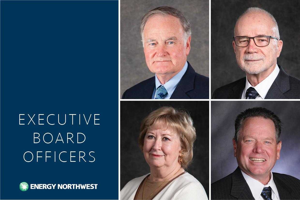 Officers Elected to Energy Northwest Executive Board